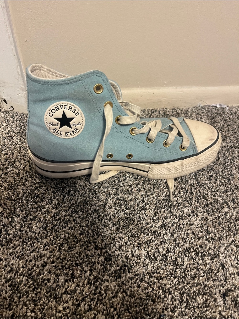 Blue Platform Converse - Picture 9 of 9